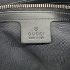 Gucci Shoulder Bag GG Supreme Black Silver — view 5