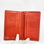 Chanel Wallet 2.55 Quilted Patent Leather Orange Silver — view 3