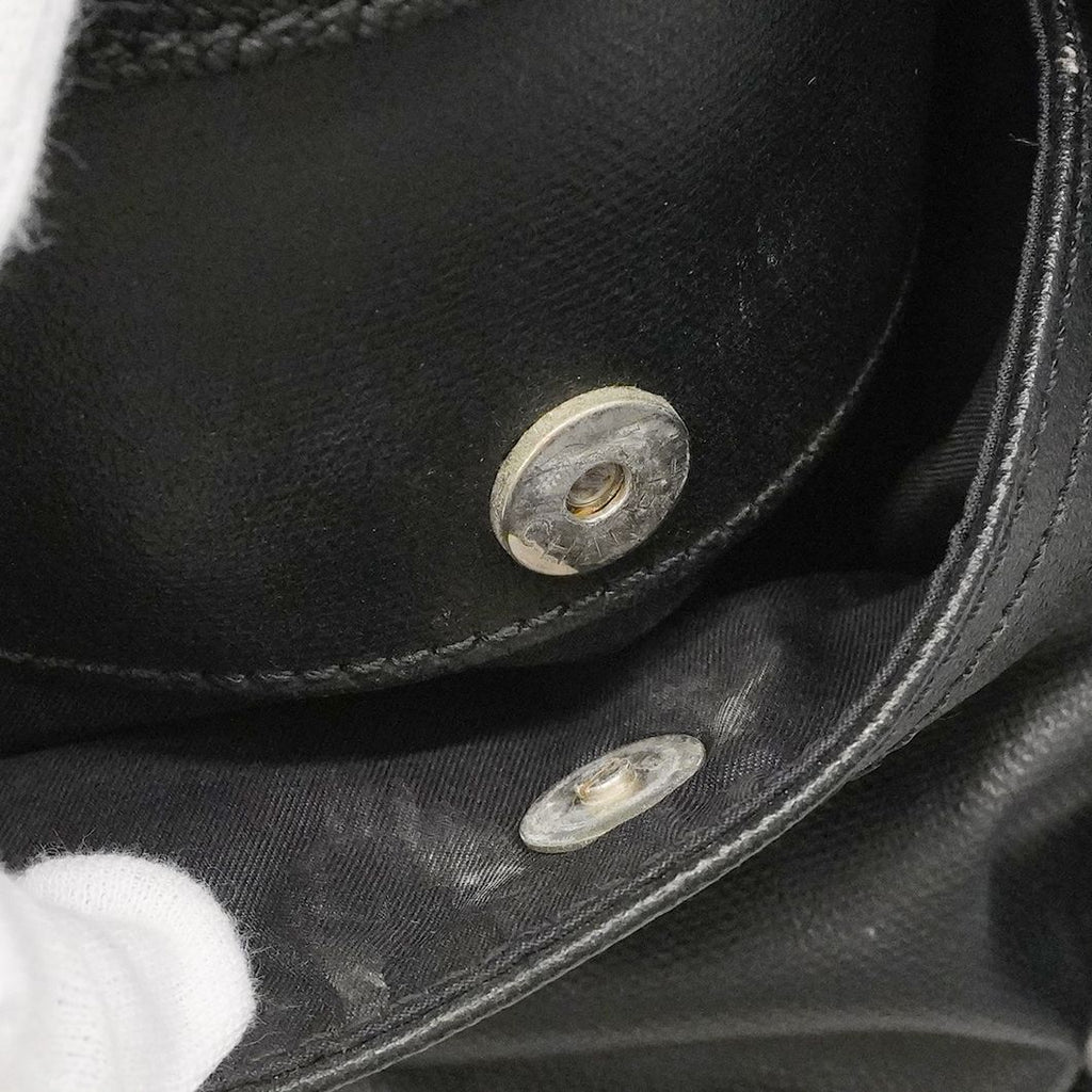 Chanel Tote Paris Biarritz Canvas Black Silver — view 9