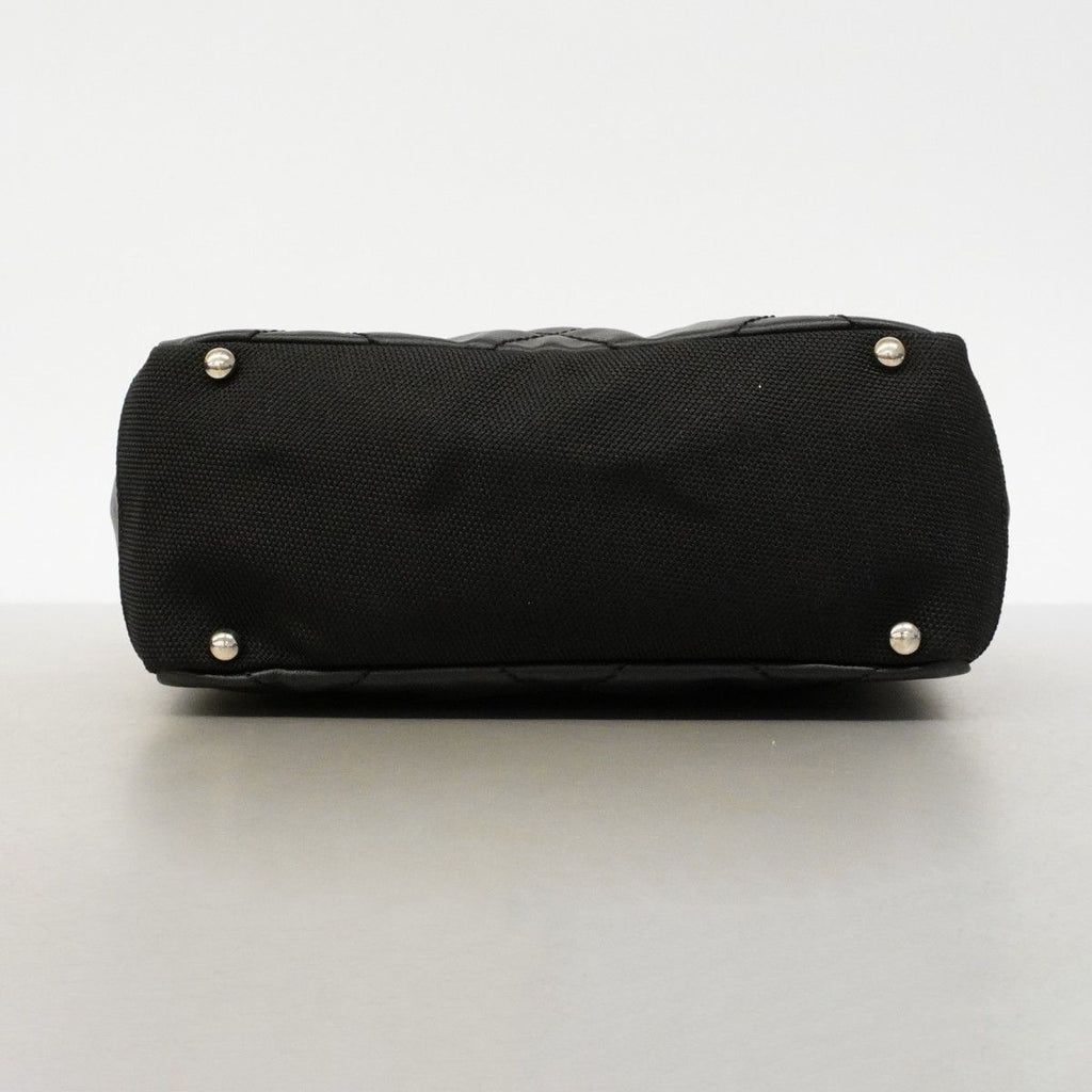 Chanel Tote Paris Biarritz Canvas Black Silver — view 3
