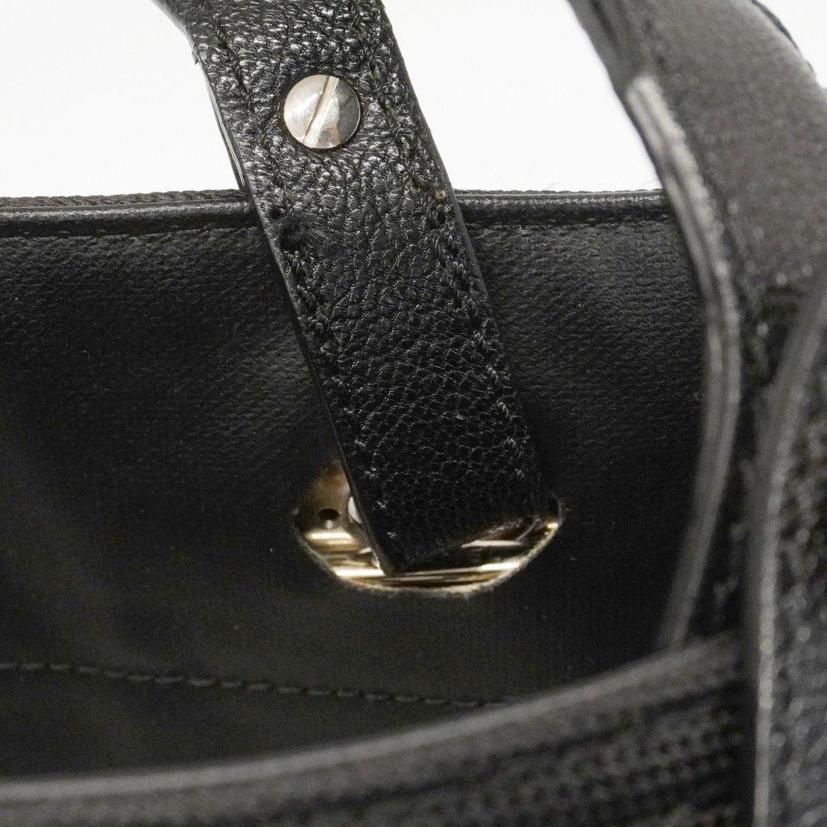 Chanel Tote Paris Biarritz Canvas Black Silver — view 9