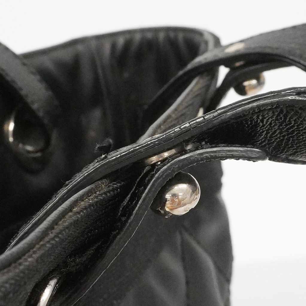 Chanel Tote Paris Biarritz Canvas Black Silver — view 8