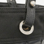 Chanel Tote Paris Biarritz Canvas Black Silver — view 6