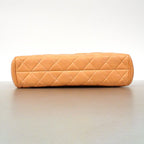 Chanel Handbag Quilted Lambskin Beige Gold — view 3