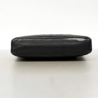 Chanel Shoulder Bag Quilted Lambskin Black Gold — view 3