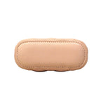 Chanel Shoulder Bag Quilted Caviar Leather Pink Beige Champagne Gold — view 3