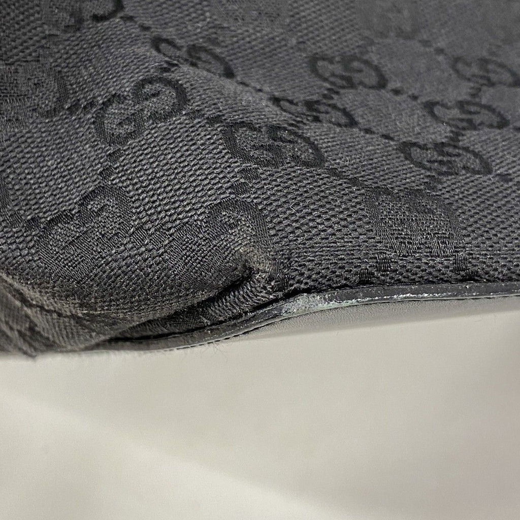 Gucci Tote GG Canvas Black Silver — view 7