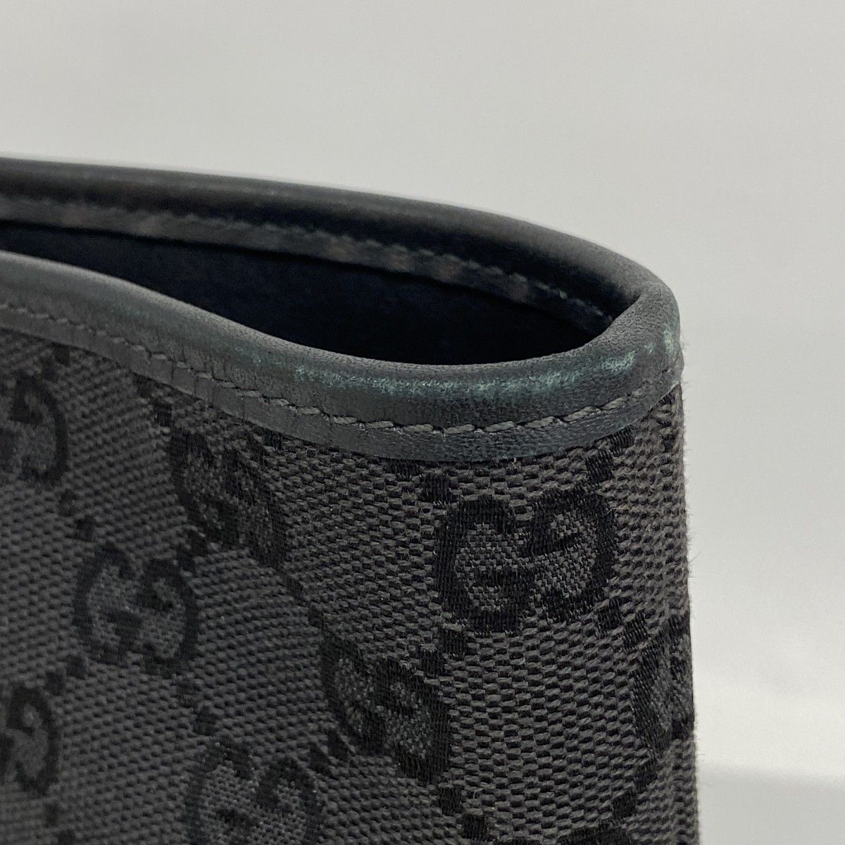 Gucci Tote GG Canvas Black Silver — view 8