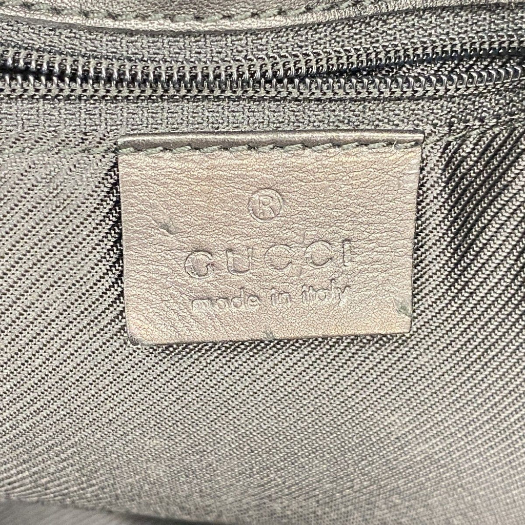Gucci Tote GG Canvas Black Silver — view 5