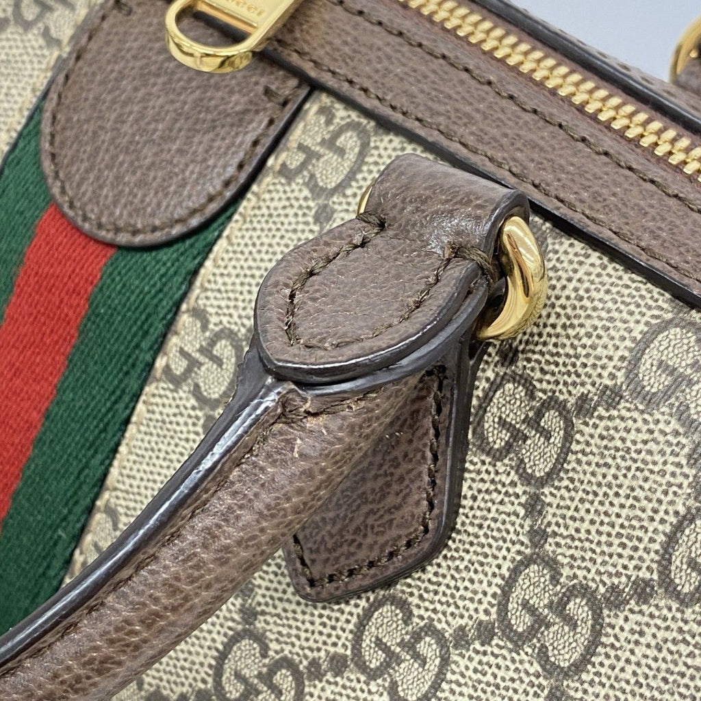 Gucci Handbag Ophidia Brown Gold 2-Way — view 7