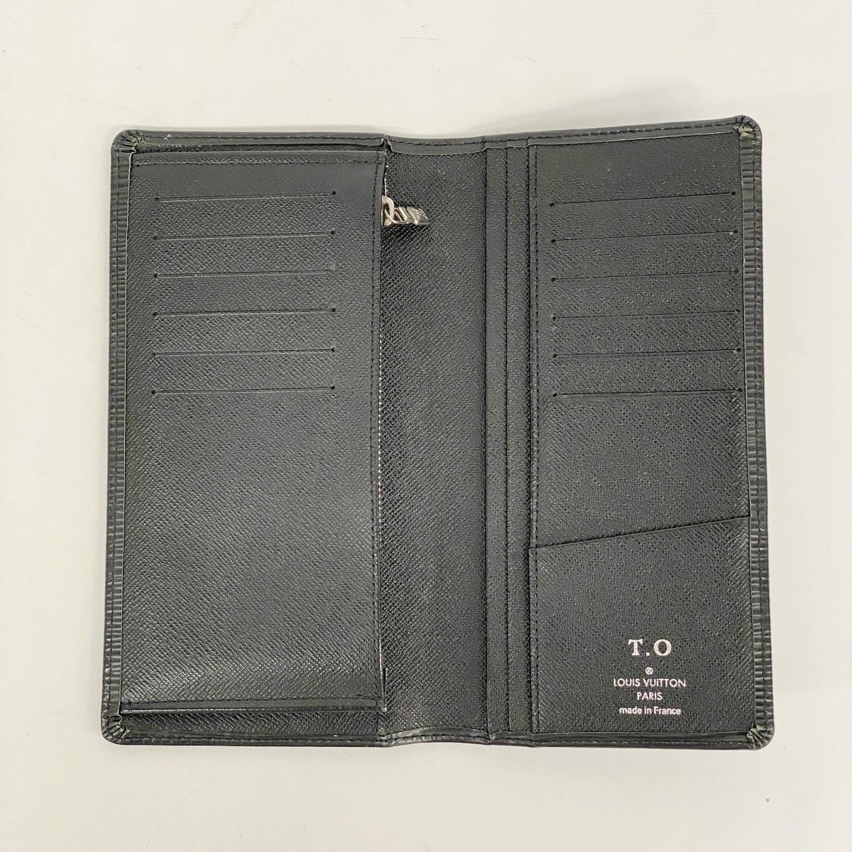 Louis Vuitton Wallet Epi Portefeuille Brazza Noir — view 3