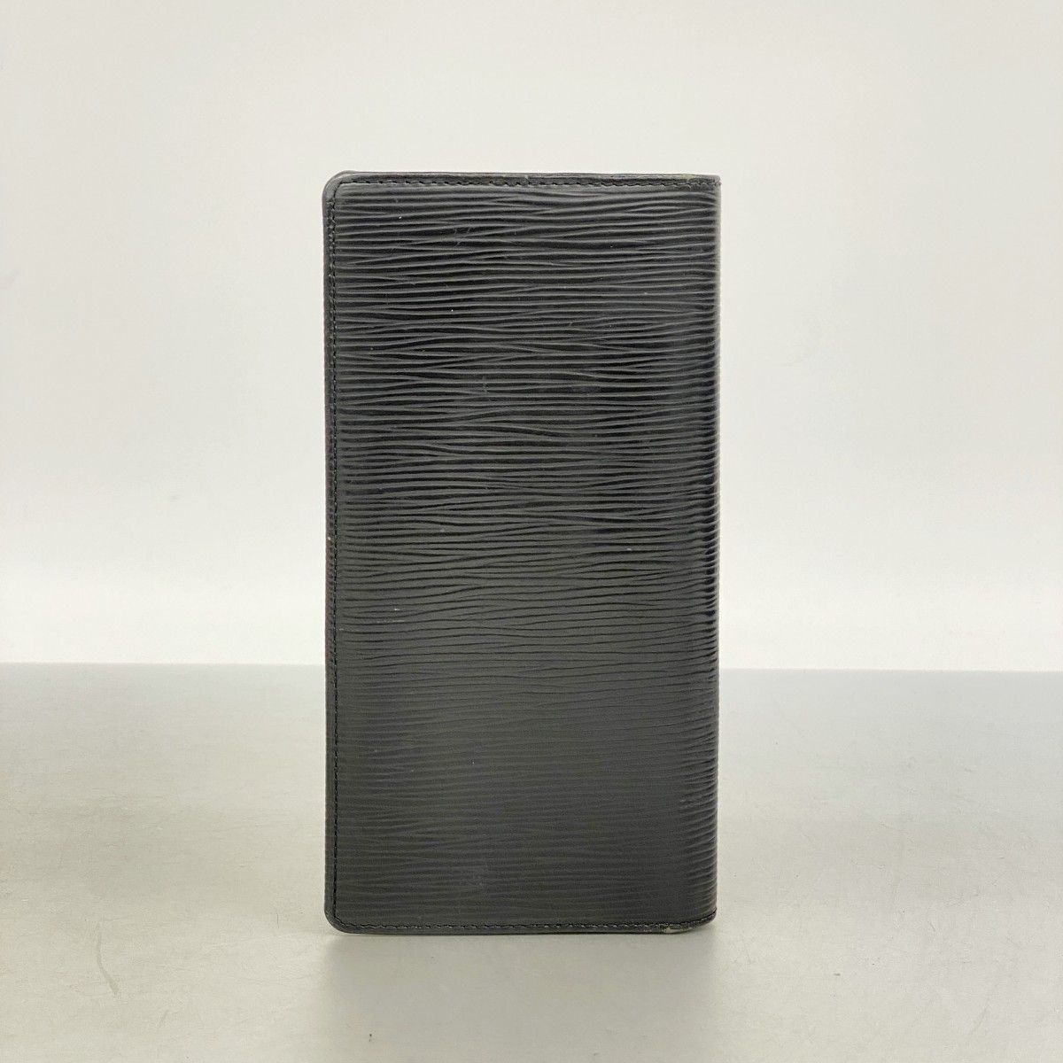 Louis Vuitton Wallet Epi Portefeuille Brazza Noir — view 7