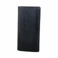 Louis Vuitton Wallet Epi Portefeuille Brazza Noir