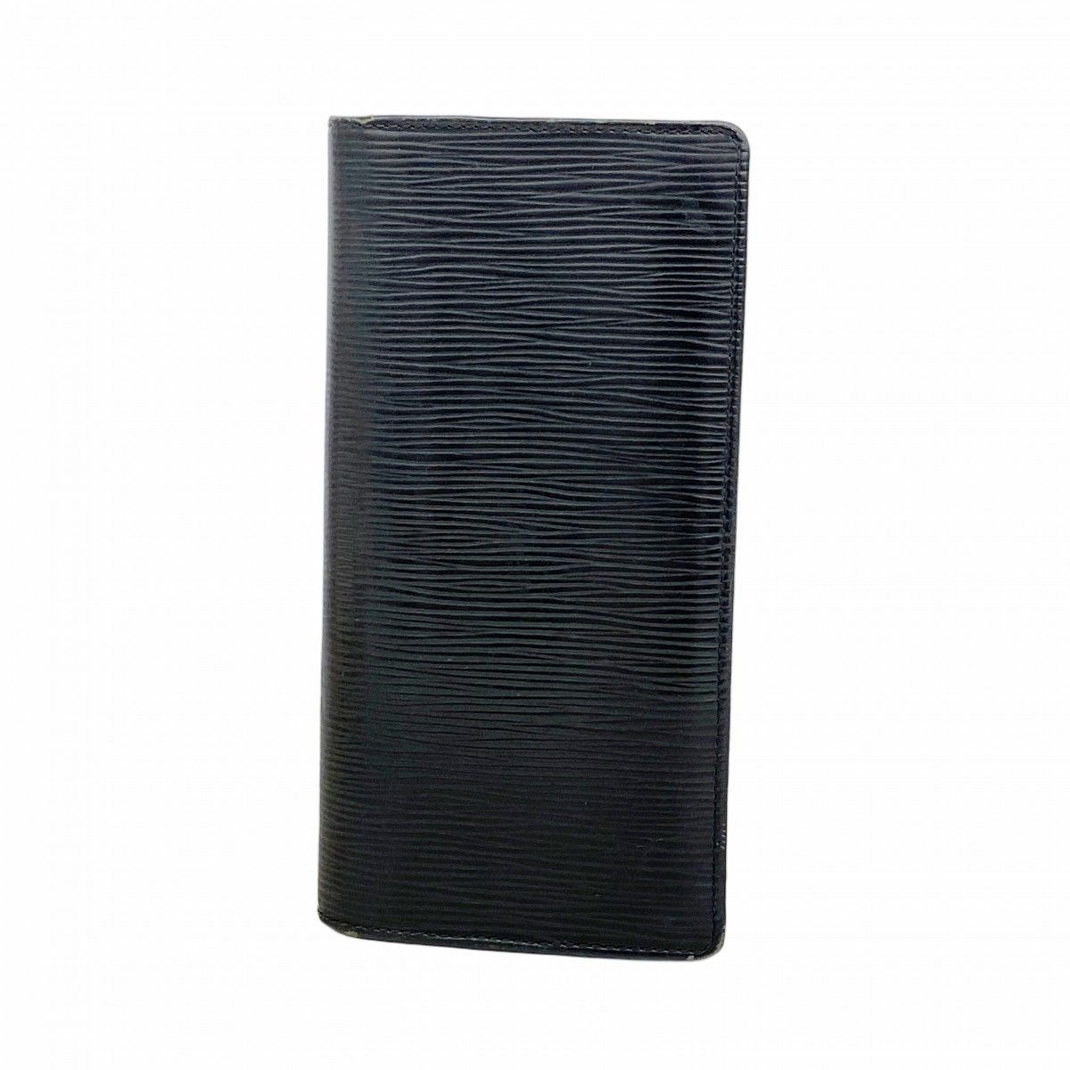Louis Vuitton Wallet Epi Portefeuille Brazza Noir