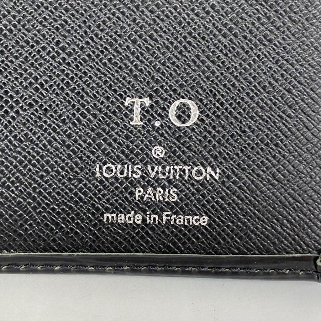 Louis Vuitton Wallet Epi Portefeuille Brazza Noir — view 4