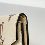 Louis Vuitton Trifold Wallet Monogram Empreinte Bicolor Portefeuille Victorine — view 5