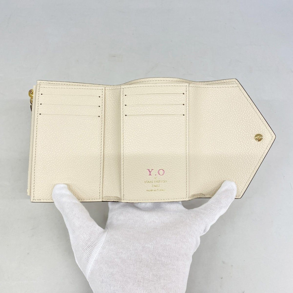Louis Vuitton Trifold Wallet Monogram Empreinte Bicolor Portefeuille Victorine — view 3