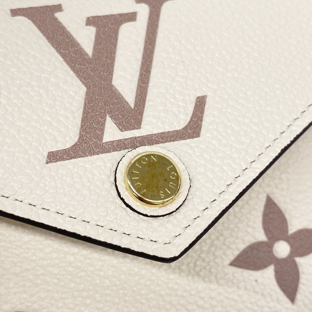 Louis Vuitton Trifold Wallet Monogram Empreinte Bicolor Portefeuille Victorine — view 8