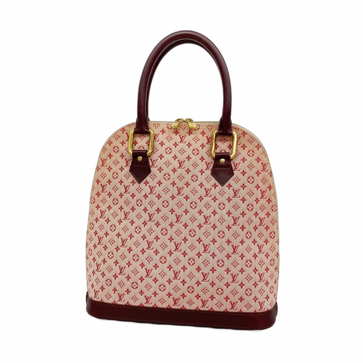 Louis Vuitton Handbag Monogram Mini Alma Cerise