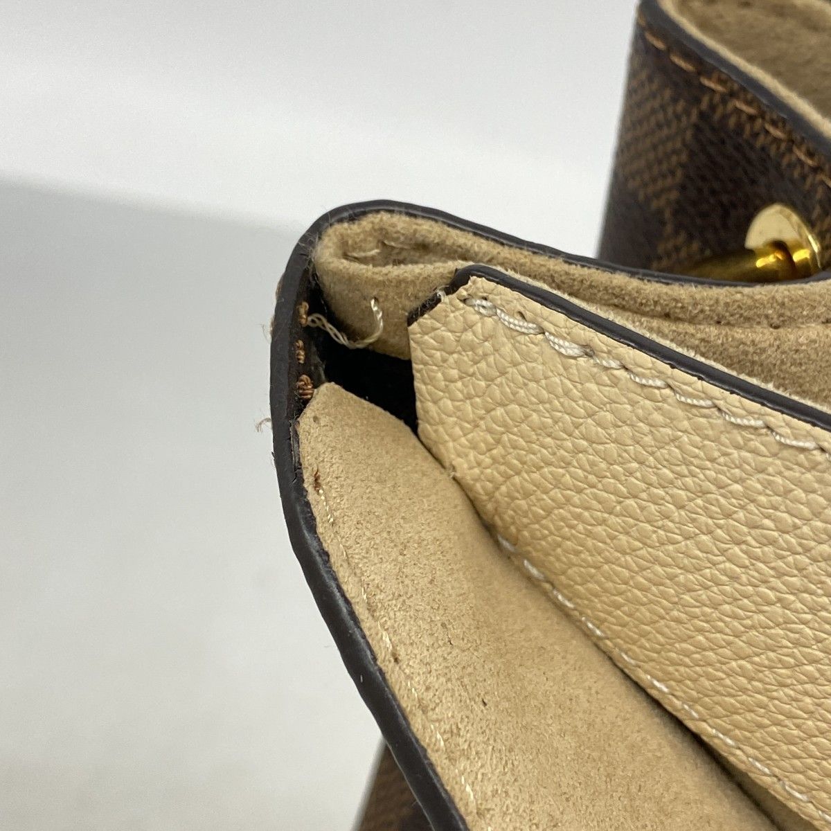 Louis Vuitton Tote Damier LV Riverside Ebene Cream 2-Way — view 6