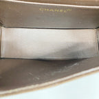 Chanel Shoulder Bag Quilted Suede Dark Brown — view 4
