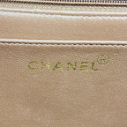 Chanel Shoulder Bag Quilted Suede Dark Brown — view 5