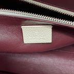Gucci Handbag Zumi Leather White Gold Silver 2-Way — view 5