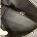 Gucci Waist Bag GG Nylon Black Silver — view 4