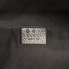 Gucci Waist Bag GG Nylon Black Silver — view 5