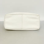 Celine Handbag Boogie Bag Leather White Gold — view 3