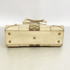 Gucci Handbag GG Canvas Leather Beige Pink Gold — view 3