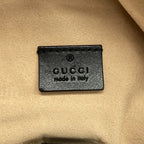Gucci Backpack GG Marmont Leather Black Gold — view 5