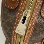 Celine Handbag Macadam Brown Gold — view 7