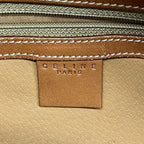 Celine Handbag Macadam Brown Gold — view 5