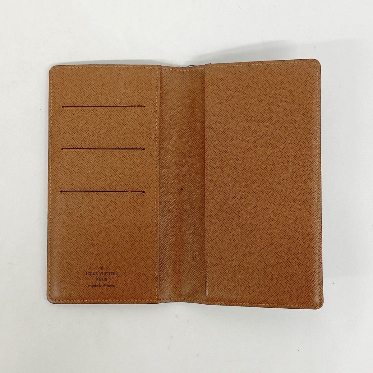 Louis Vuitton Notebook Cover Monogram Agenda Posh Brown — view 3