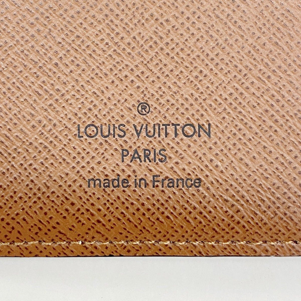 Louis Vuitton Notebook Cover Monogram Agenda Posh Brown — view 4