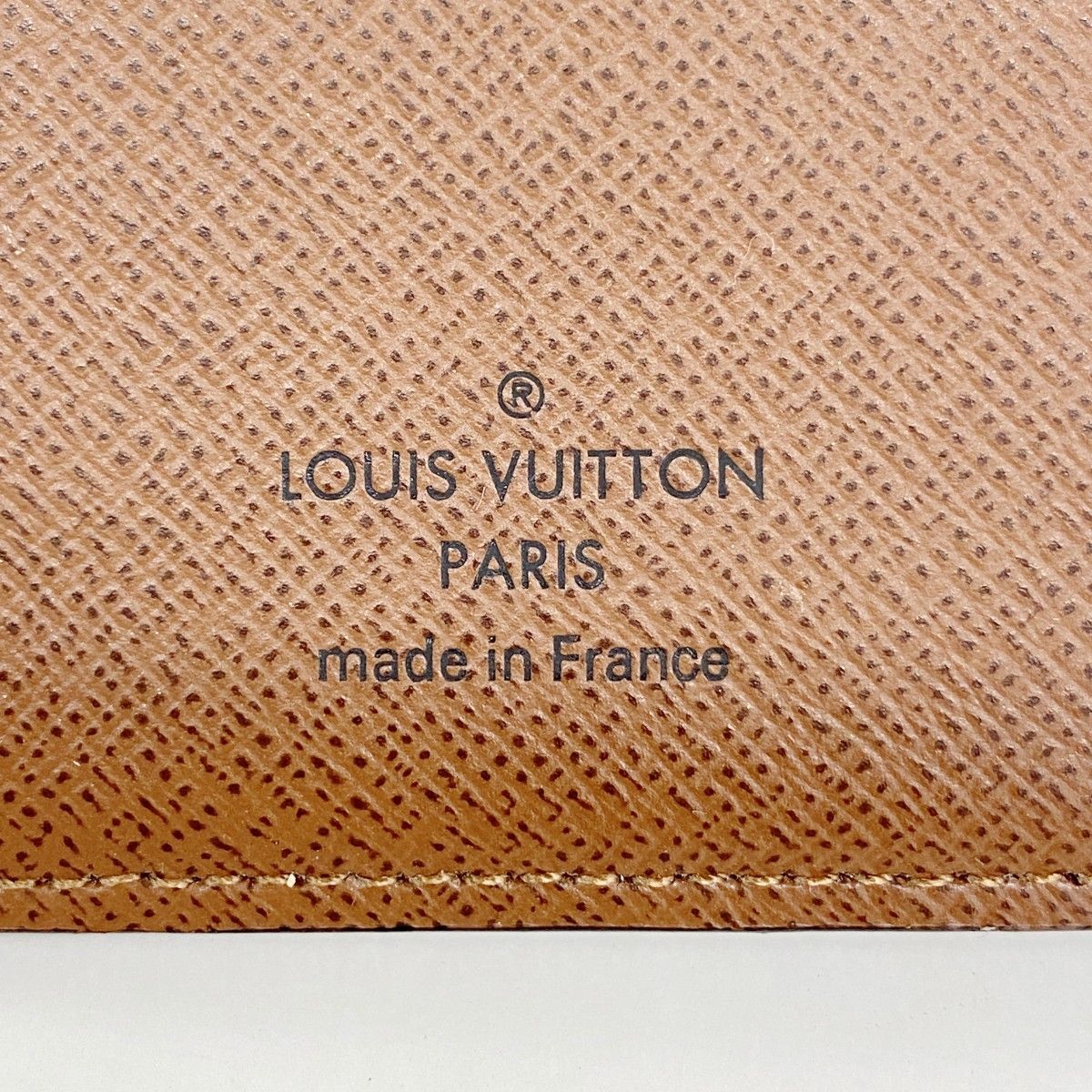 Louis Vuitton Notebook Cover Monogram Agenda Posh Brown — view 4