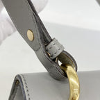 Gucci Shoulder Bag Sylvie Leather Gray Gold — view 9