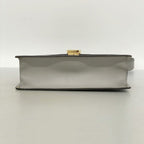 Gucci Shoulder Bag Sylvie Leather Gray Gold — view 3