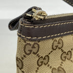 Gucci Tote Interlocking GG Canvas Brown Champagne Gold — view 7