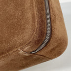 Chanel Handbag Suede Brown Silver — view 7