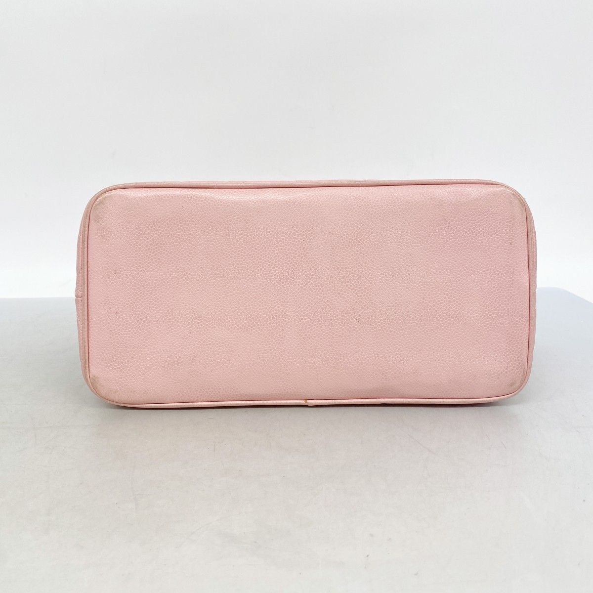 Chanel Tote Reissue Caviar Leather Pink Gold — view 3