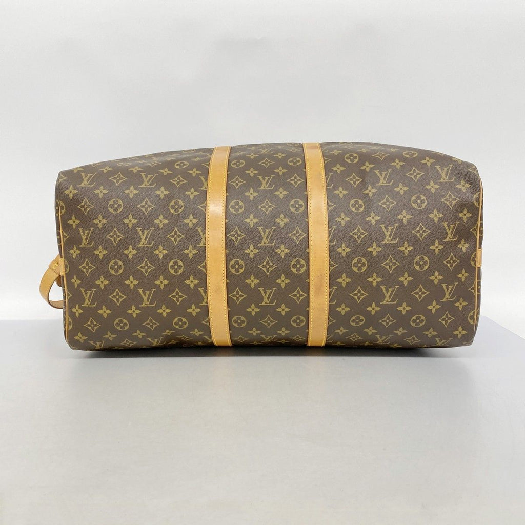 Louis Vuitton Boston Bag Monogram Keepall Bandouliere 55 Brown — view 3
