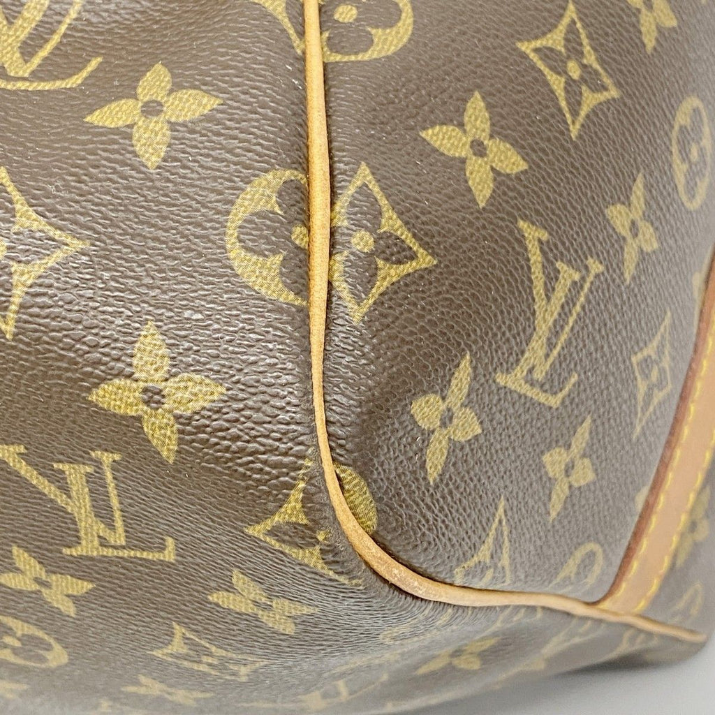 Louis Vuitton Boston Bag Monogram Keepall Bandouliere 55 Brown — view 8