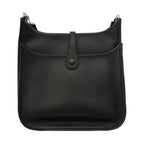 Hermes Shoulder Bag Evelyne PM Taurillon Black Silver — view 9