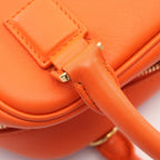 Loewe Handbag Amazona 16 2-Way Orange Leather Square — view 5