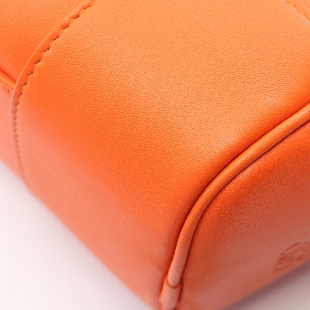 Loewe Handbag Amazona 16 2-Way Orange Leather Square — view 6