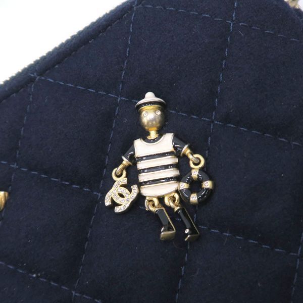 Chanel Quilted Chain Wallet Shoulder — view 5