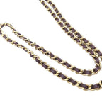 Chanel Quilted Chain Wallet Shoulder — view 8