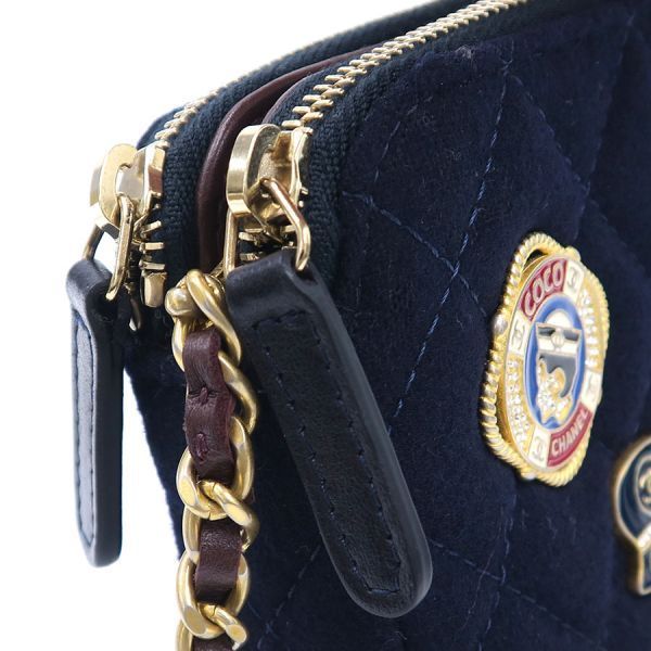Chanel Quilted Chain Wallet Shoulder — view 7